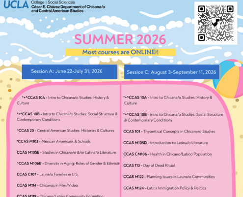 CCAS Summer classes flyer