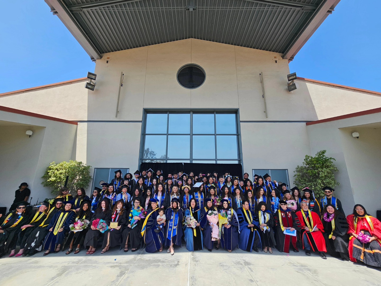 Chicana Chicano Studies commencement group photo